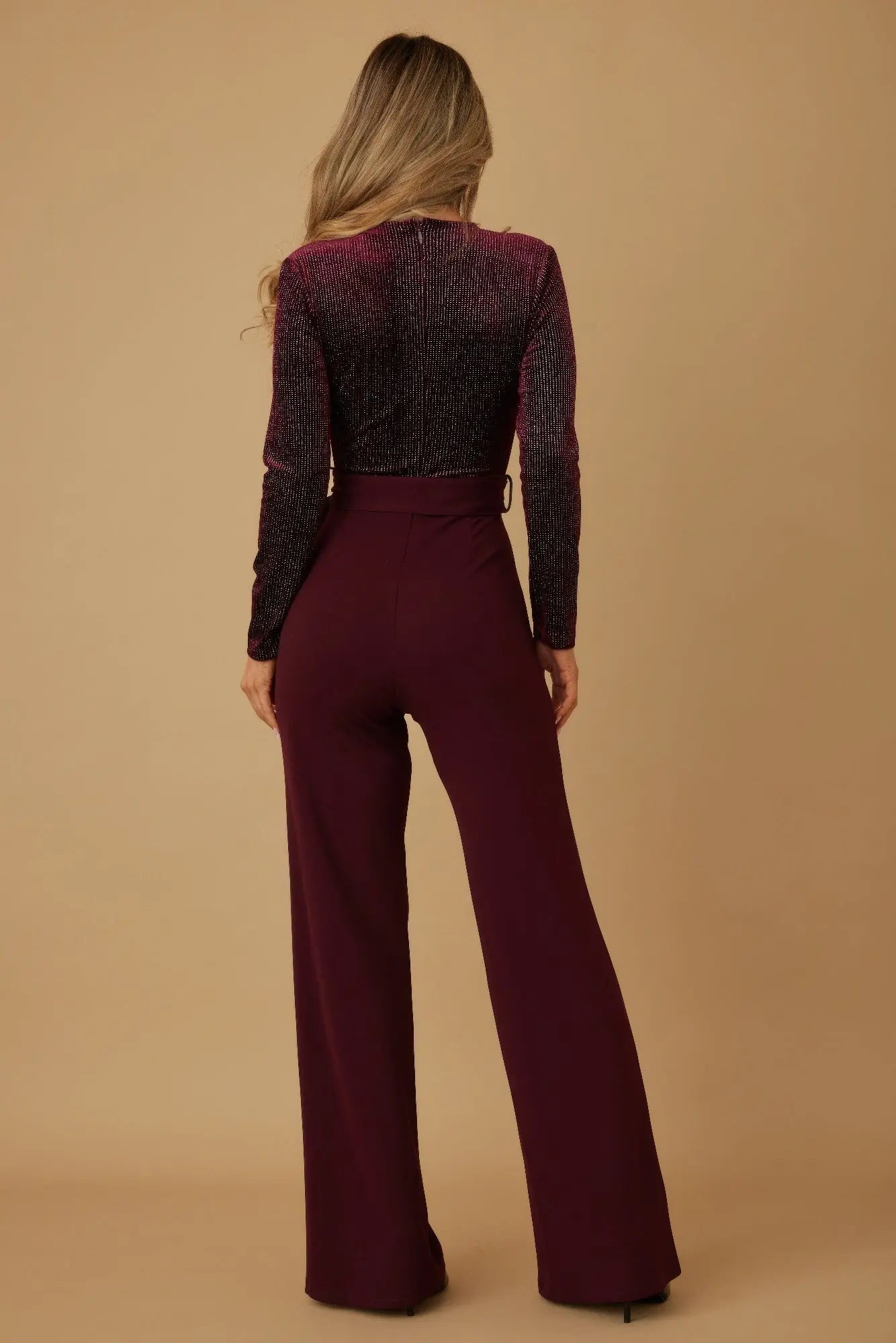 Velvet Top Fashion Jumpsuit I am a Fashion Junky