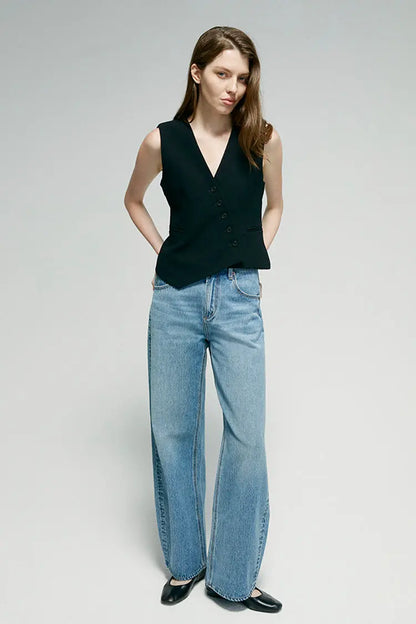 Slope Curve Jeans HJ039 Hey Joanie
