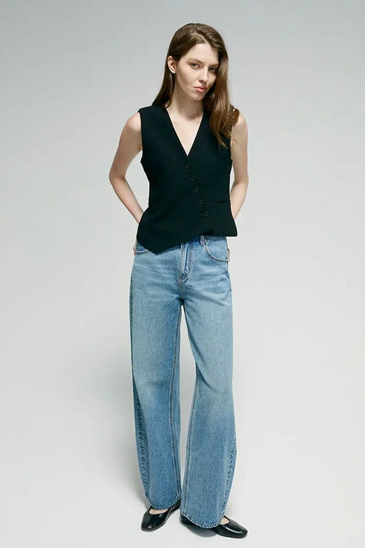 Slope Curve Jeans HJ039 Hey Joanie