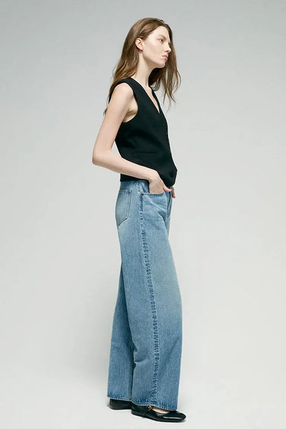 Slope Curve Jeans HJ039 Hey Joanie