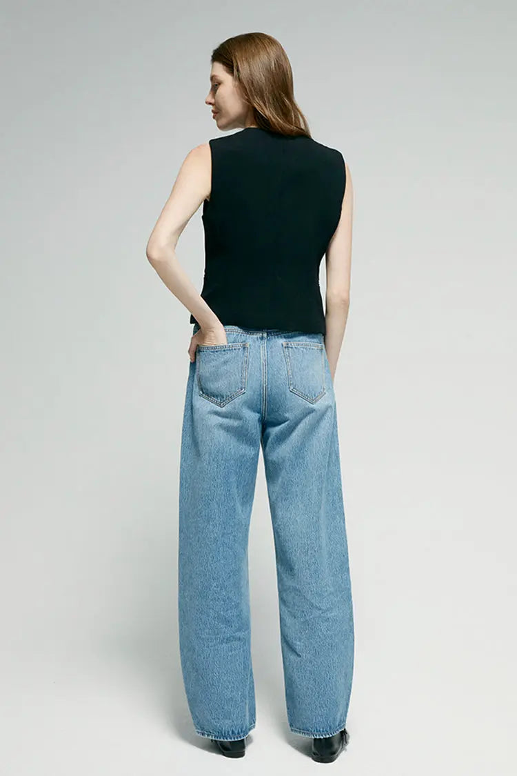 Slope Curve Jeans HJ039 Hey Joanie