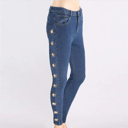 Fashion Tight Hoop Jeans For Women FLIPSTYLEZLLC