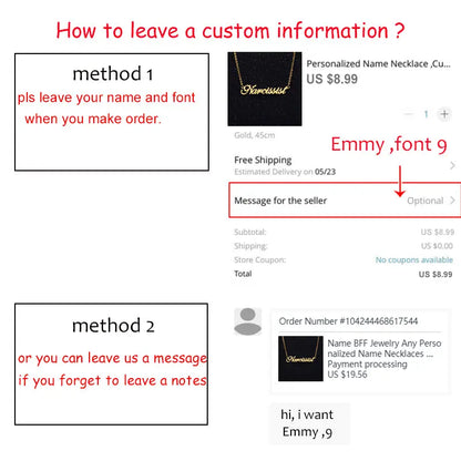 DIY custom products love necklace women FLIPSTYLEZLLC