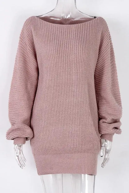WOMEN FASHION SWEATER DRESS BY CLAUDE