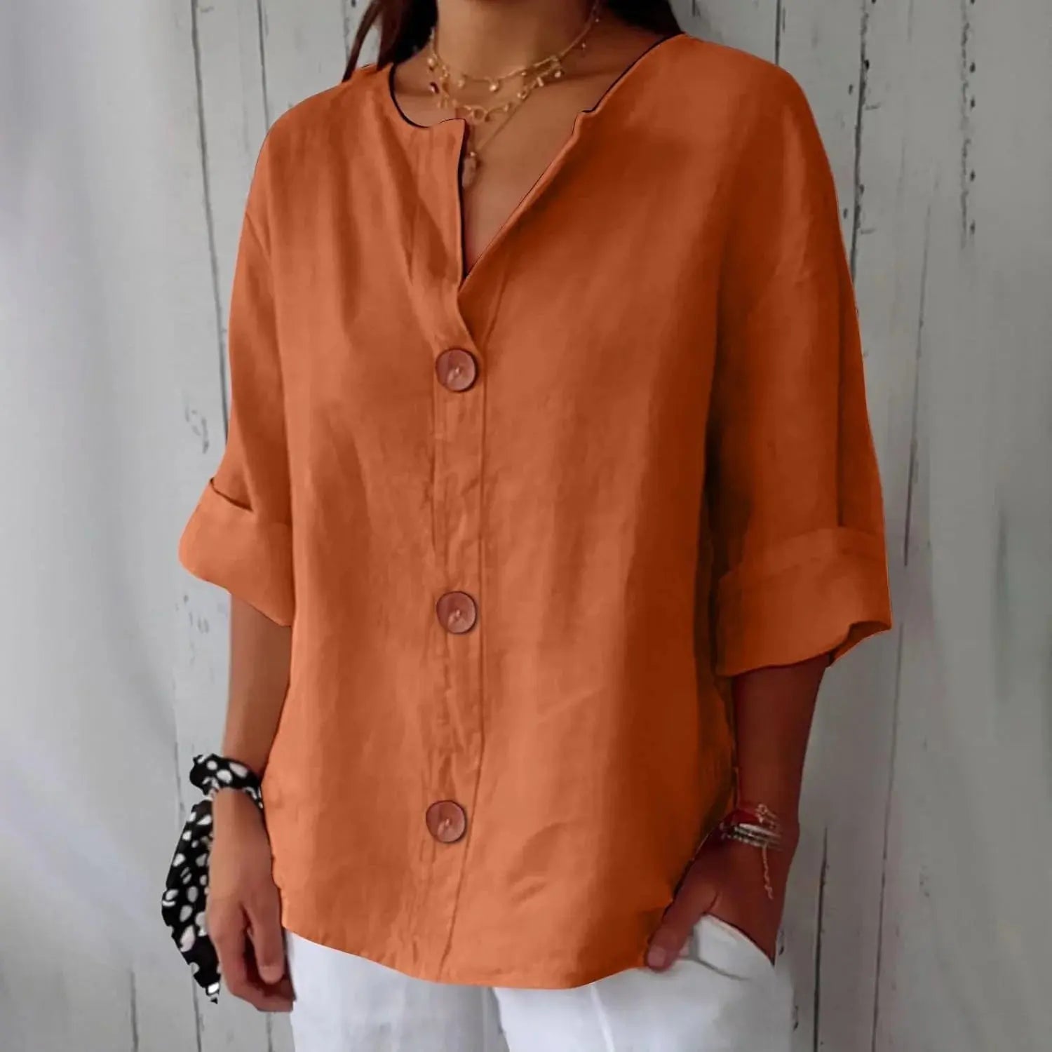 Clara - Løs Bluse