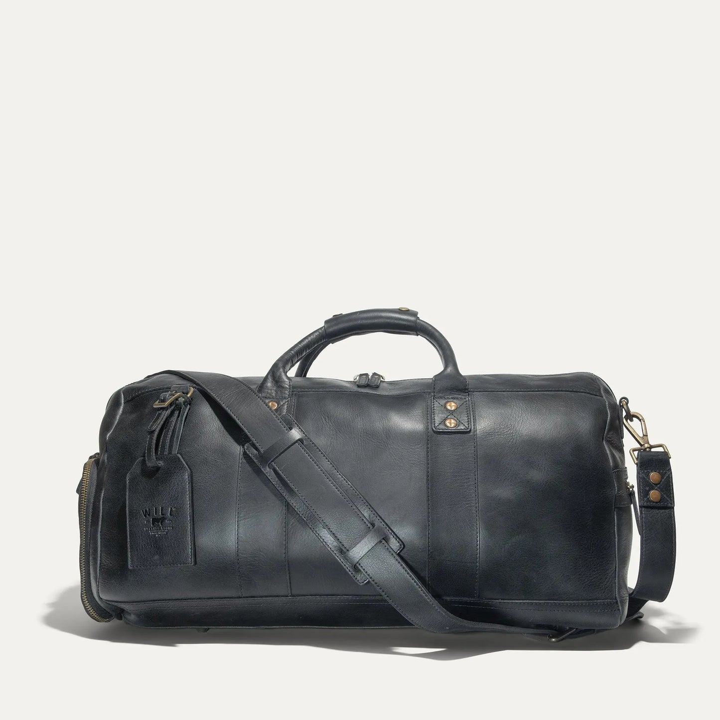 Leather Atticus Shoe Duffle Will Leather Goods