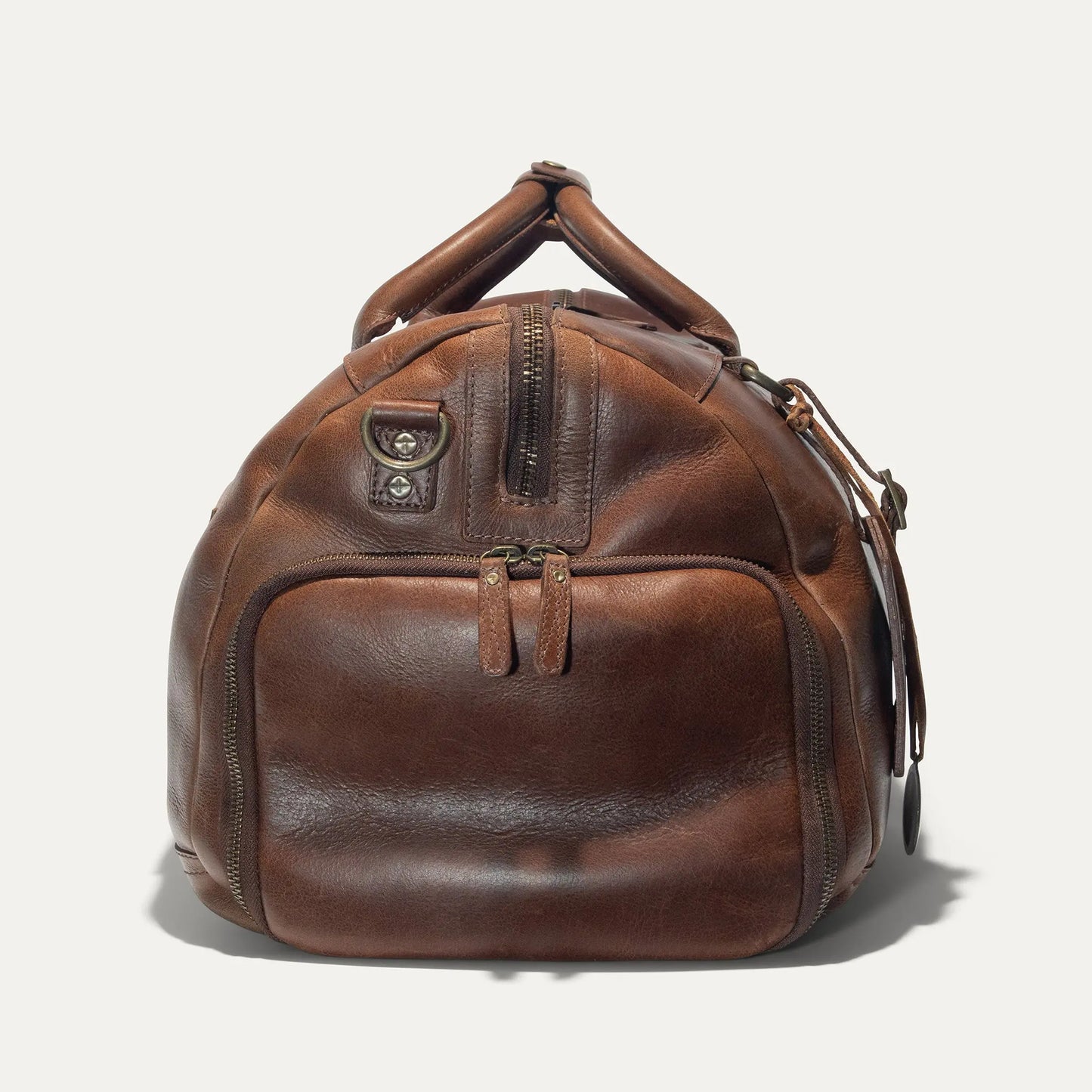 Leather Atticus Shoe Duffle Will Leather Goods