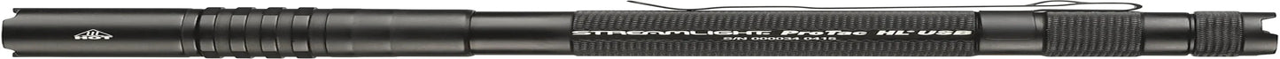 Streamlight 88052 Protac HL USB 1000-Lumen Multi-Fuel USB Rechargeable Professional Tactical Flashlight with USB Cable, and Holster, Black, Box