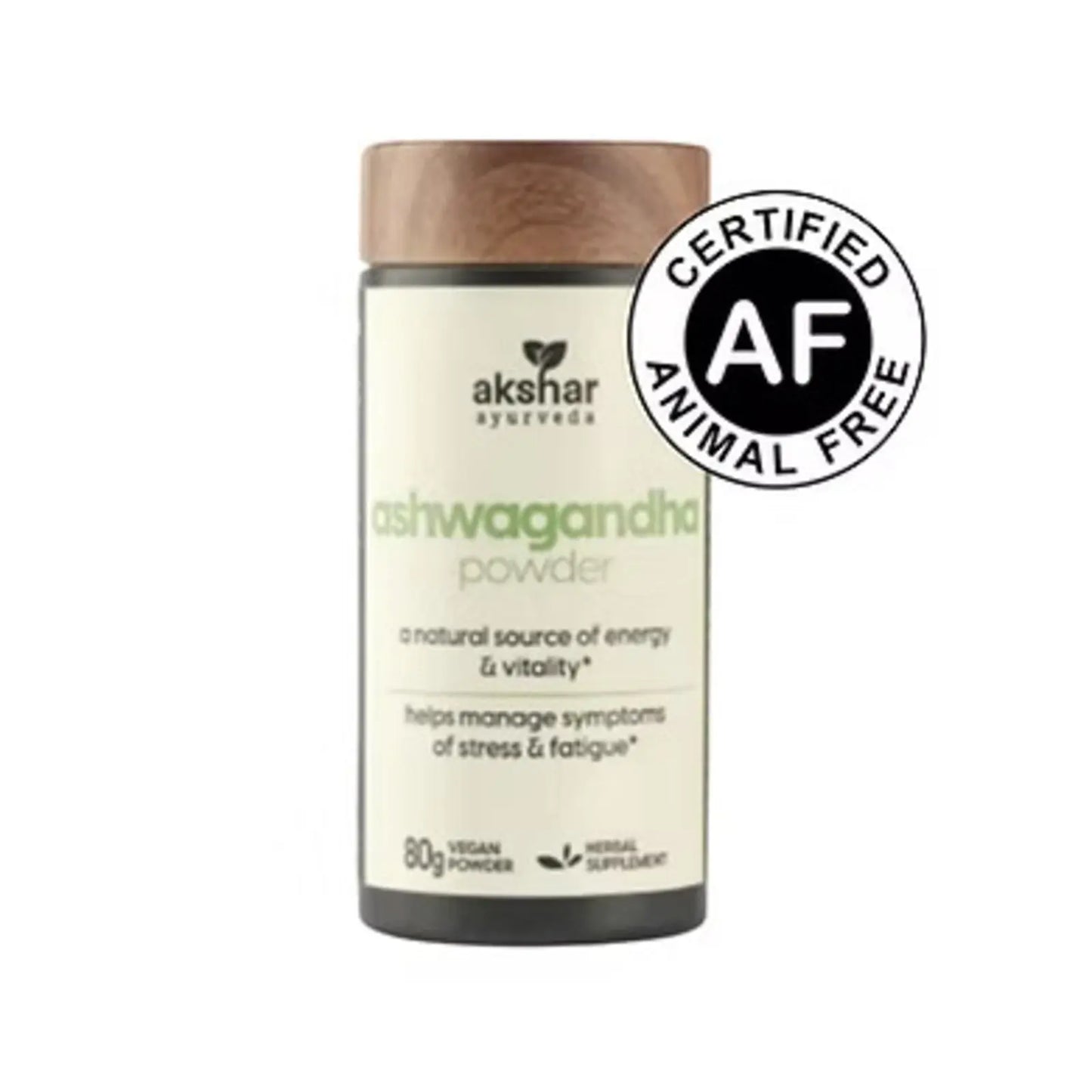 Ashwagandha Powder Herbal Supplements for Energy, Vitality & Stress Relief, 80G