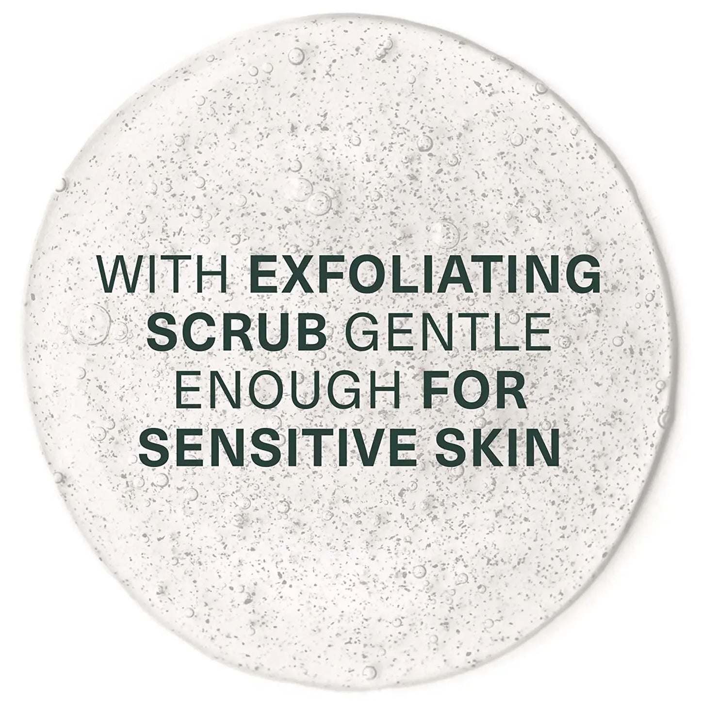 Glycolic Acid Face Wash - Facial Cleanser and Scrub - 10% Glycolic Acid, AHA - Salicylic Cleanser - 6 Fl. Oz