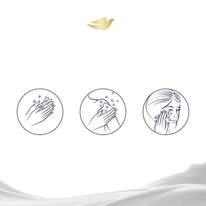 Dove Beauty Bar More Moisturizing than Bar Soap Gentle Exfoliating with Mild Cleanser for Softer and Smoother Skin 3.75 Oz Pack of 14