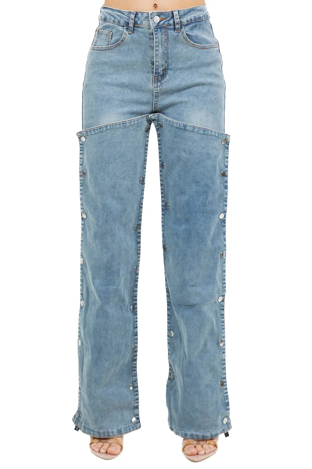 WOMEN FASHION STYLE DENIM PANTS BY CLAUDE