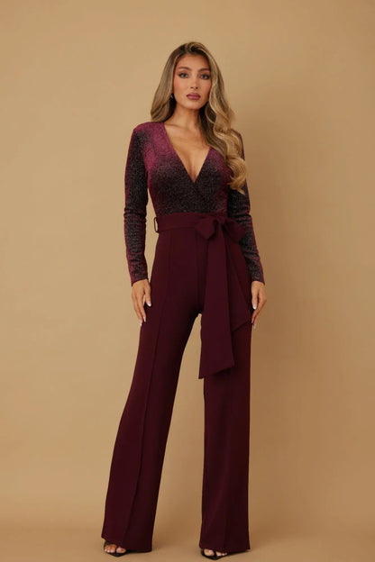 Velvet Top Fashion Jumpsuit I am a Fashion Junky