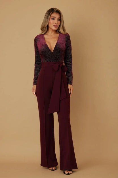 Velvet Top Fashion Jumpsuit I am a Fashion Junky