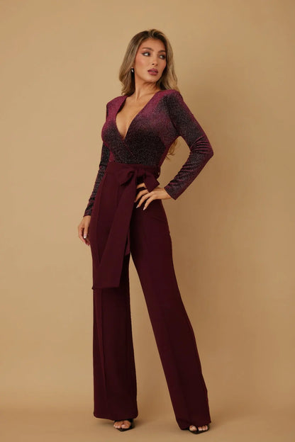 Velvet Top Fashion Jumpsuit I am a Fashion Junky