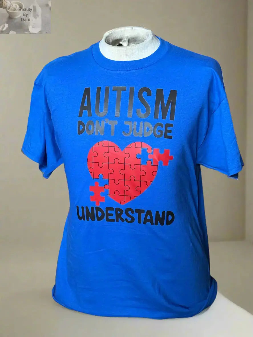 Autism Awareness Cotton T-Shirt Beauty by Dani