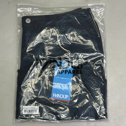 HANDUP APPAREL Jorts 5.5" XXXL Men's Pure Black STRE3254XXX PayWut