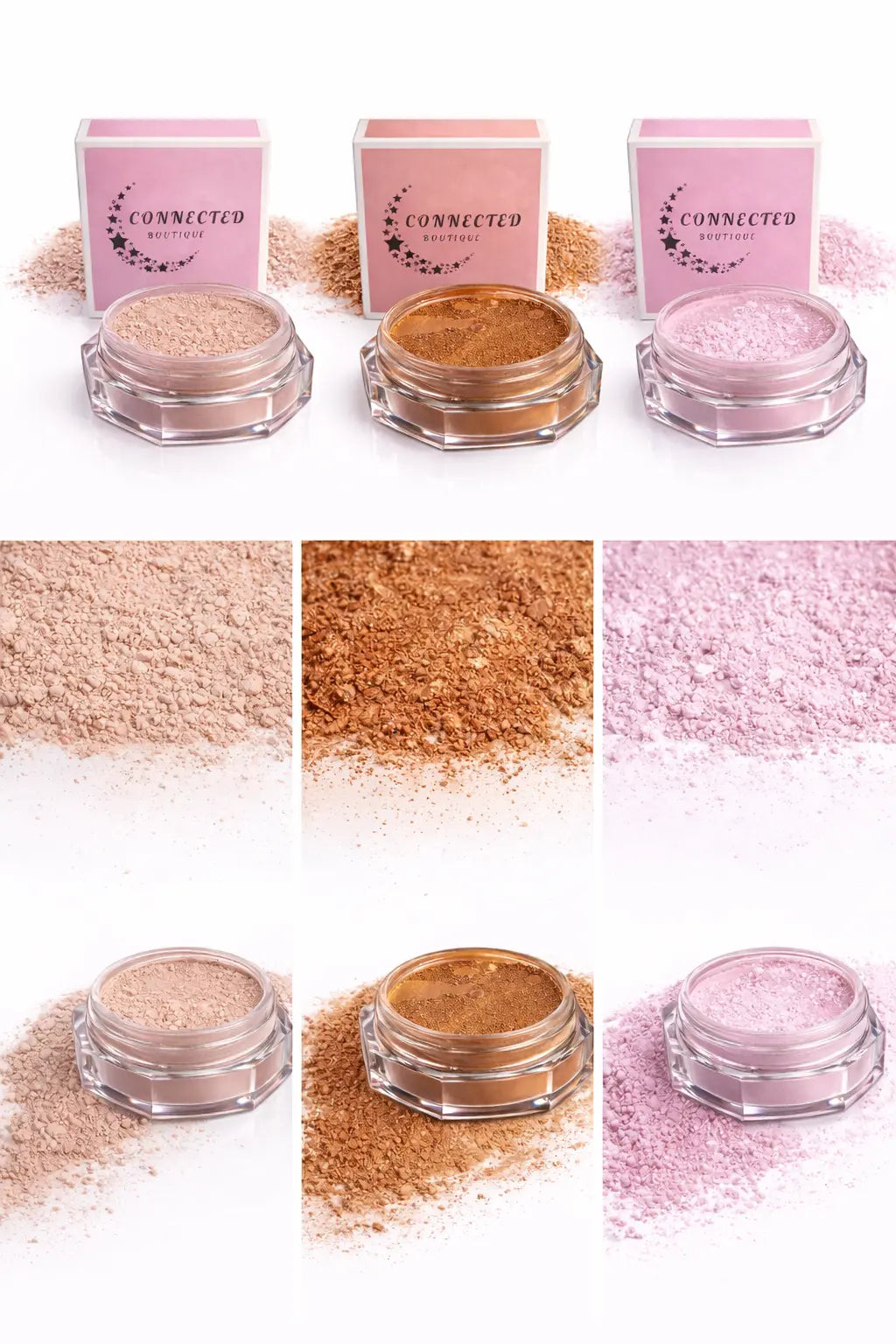 Blurring Make up Setting Powder Waterproof and Sweatproof Connected Boutique