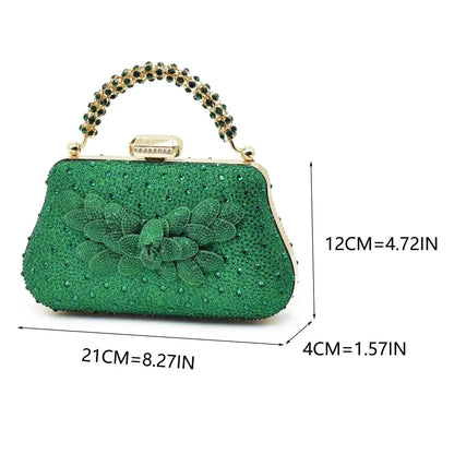 Women's Wedding Pointed Toe Shoes and Bag Set- ED123 EdleessFashion