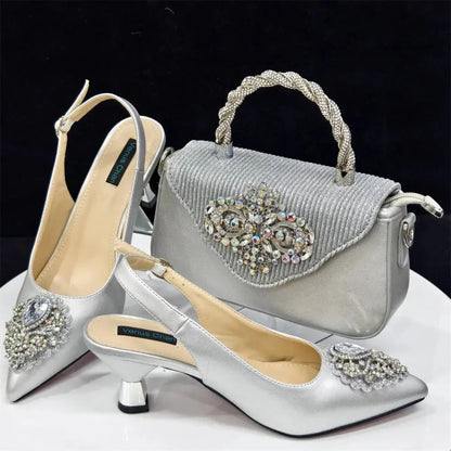 Italian Shoe and Bag Set New HAS1-27 EdleessFashion