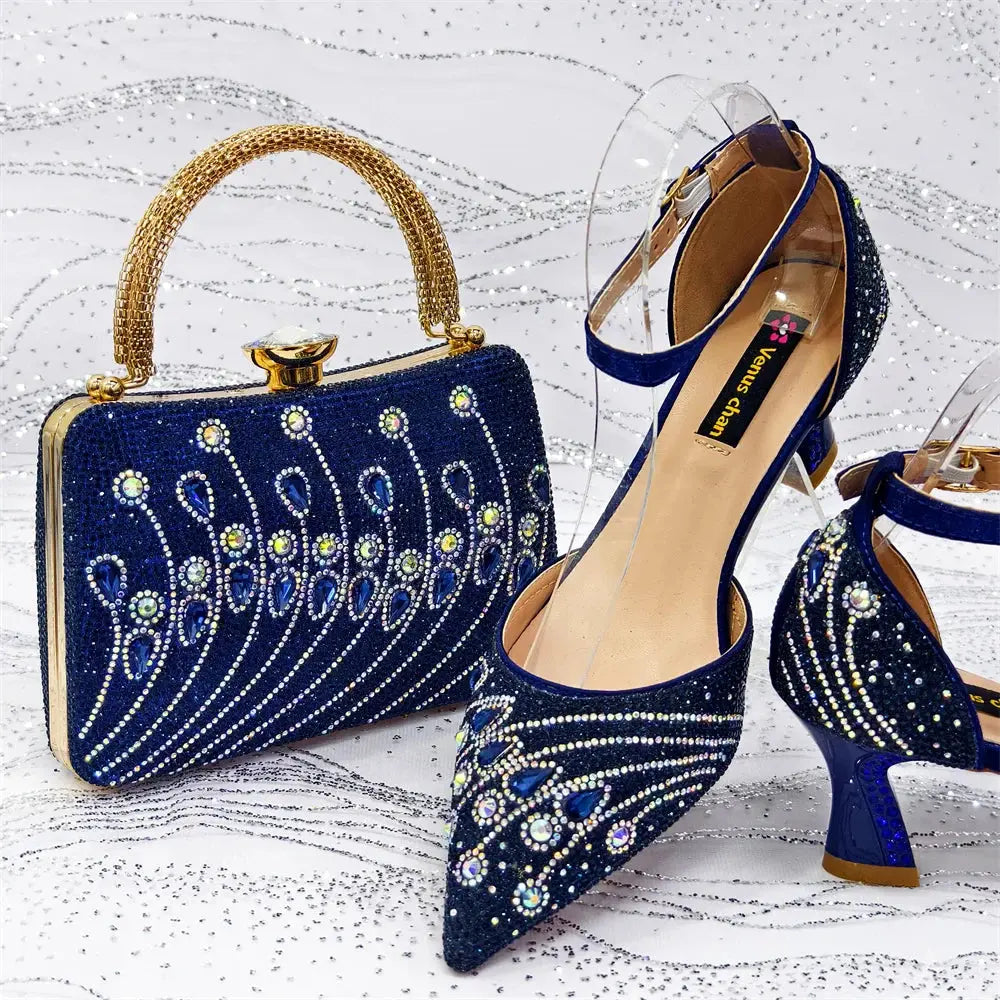 Italian Shoes And Bag Sets HZ1-1 EdleessFashion