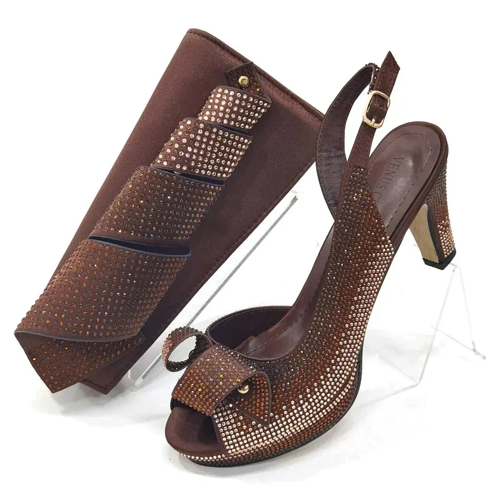 Latest Italian African Shoes And Bag Sets ED117 EdleessFashion