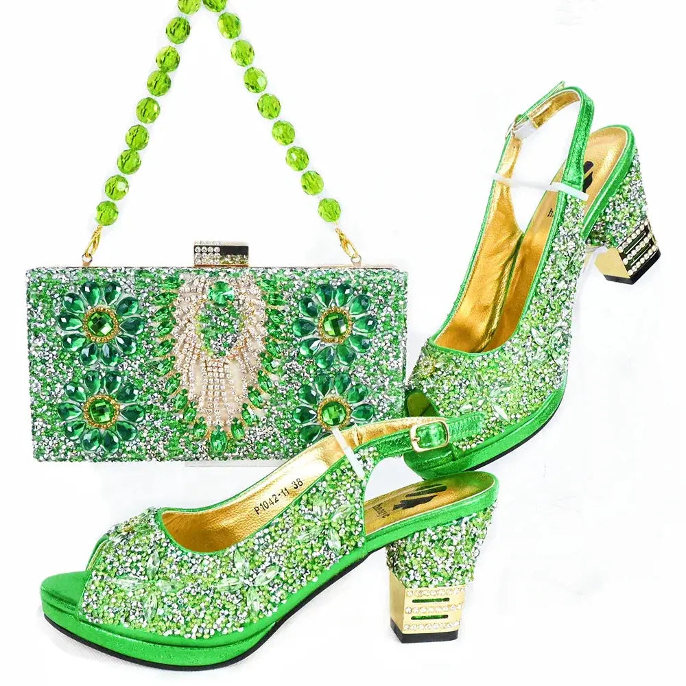Italian Shoes And Bag Sets HJK1-26 EdleessFashion