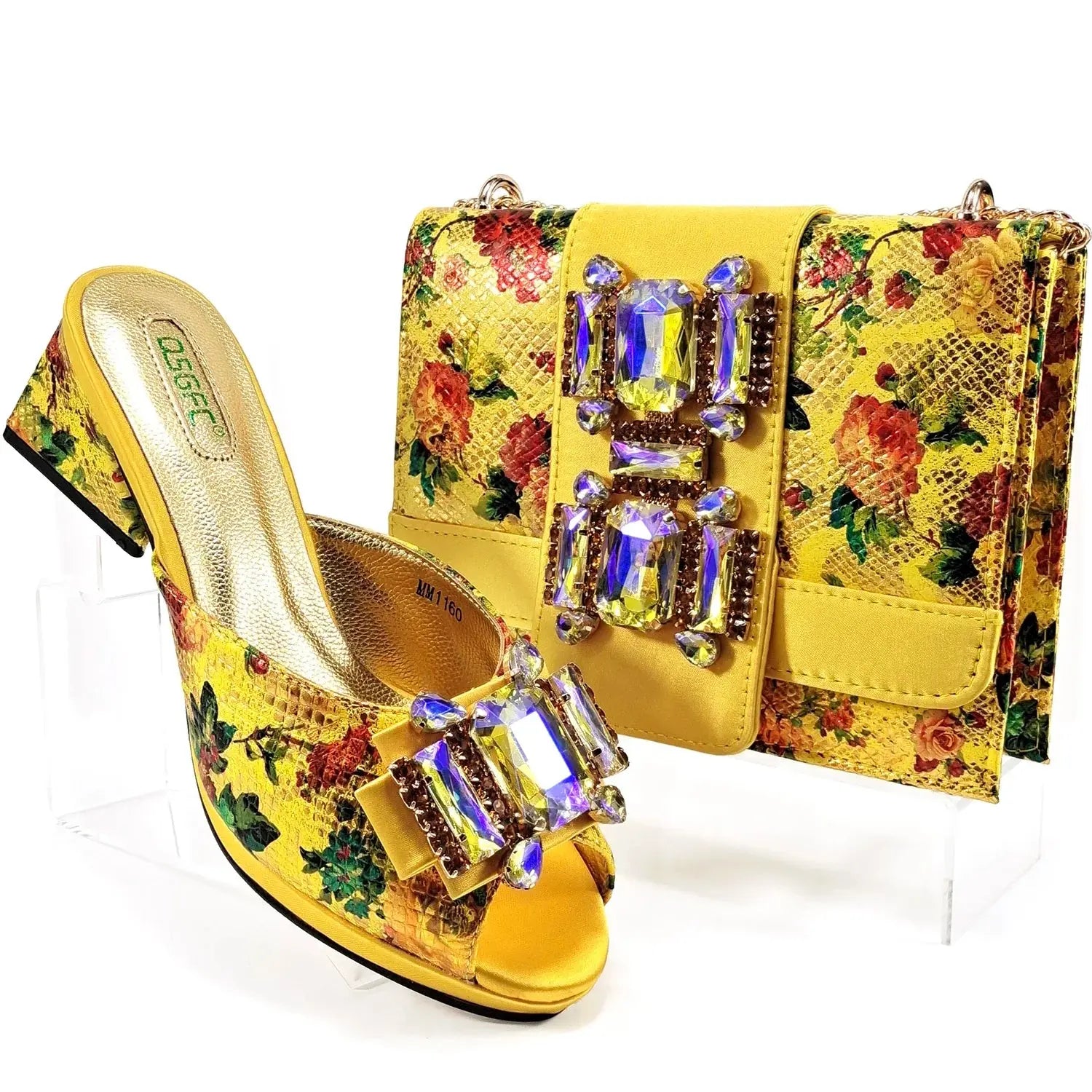 Shoes And Bag Matching Set For Party HAA1-9 EdleessFashion