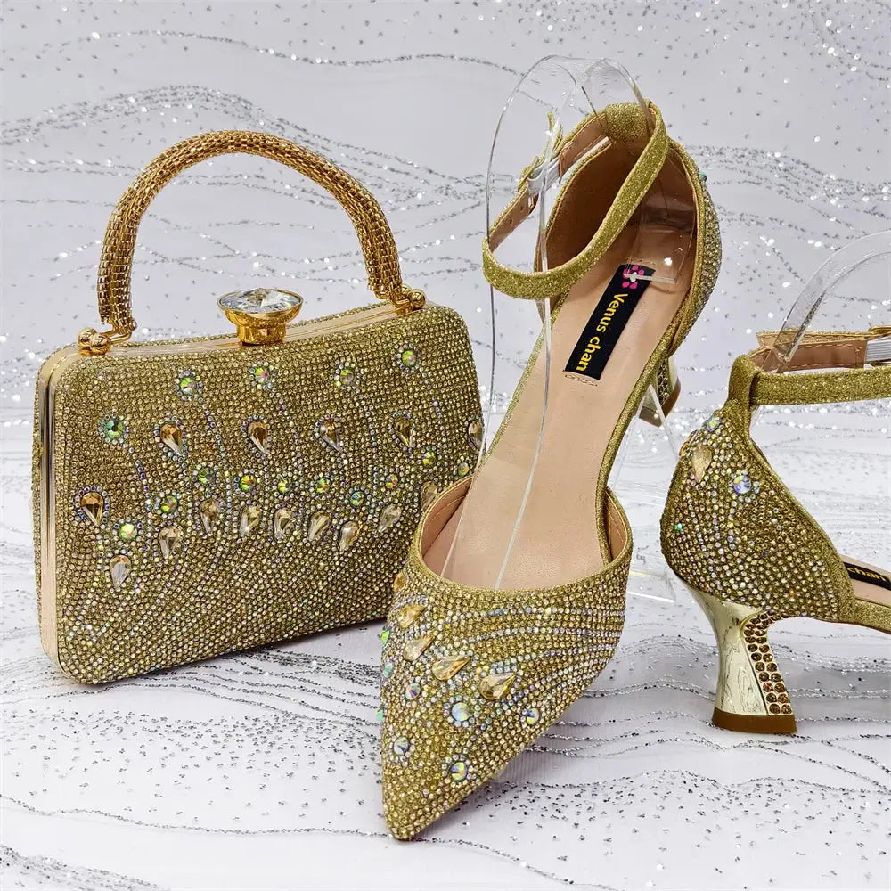 Italian Shoes And Bag Sets HZ1-1 EdleessFashion