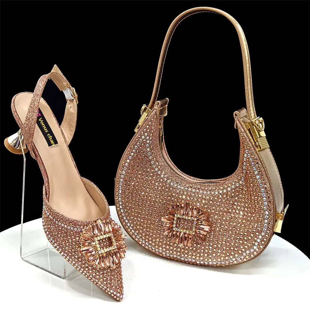 Italian Shoes And Bag Sets EDG1-21 EdleessFashion