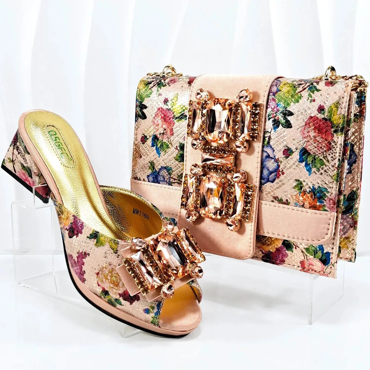 Shoes And Bag Matching Set For Party HAA1-9 EdleessFashion