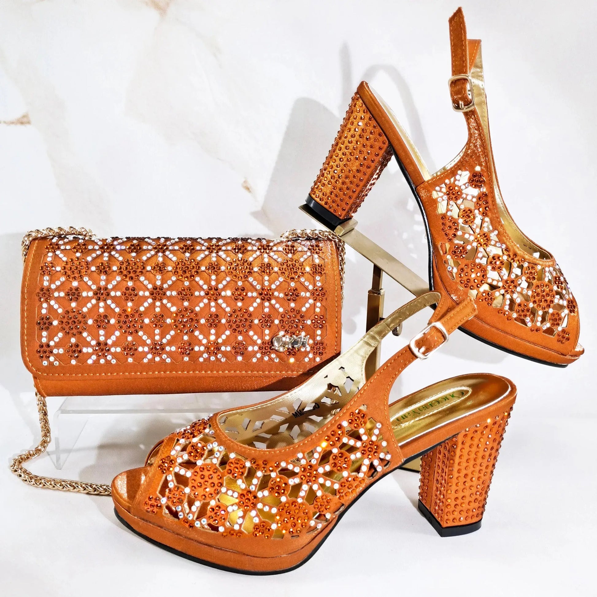 Italian Shoes And Bag Sets HG1-1 EdleessFashion