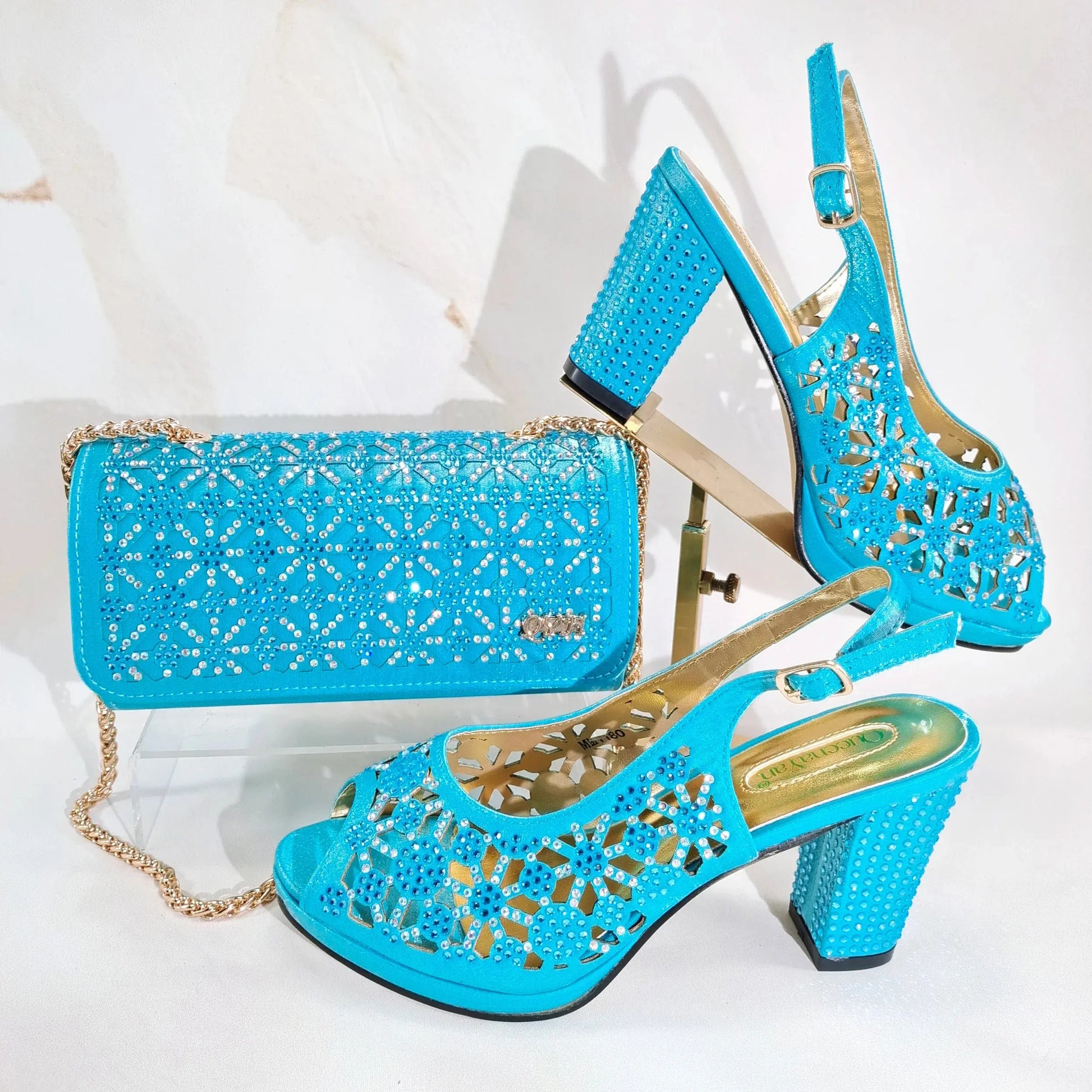 Italian Shoes And Bag Sets HG1-1 EdleessFashion