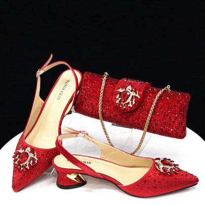 Ladies Shoes and Bags To Match Set ED1291 EdleessFashion