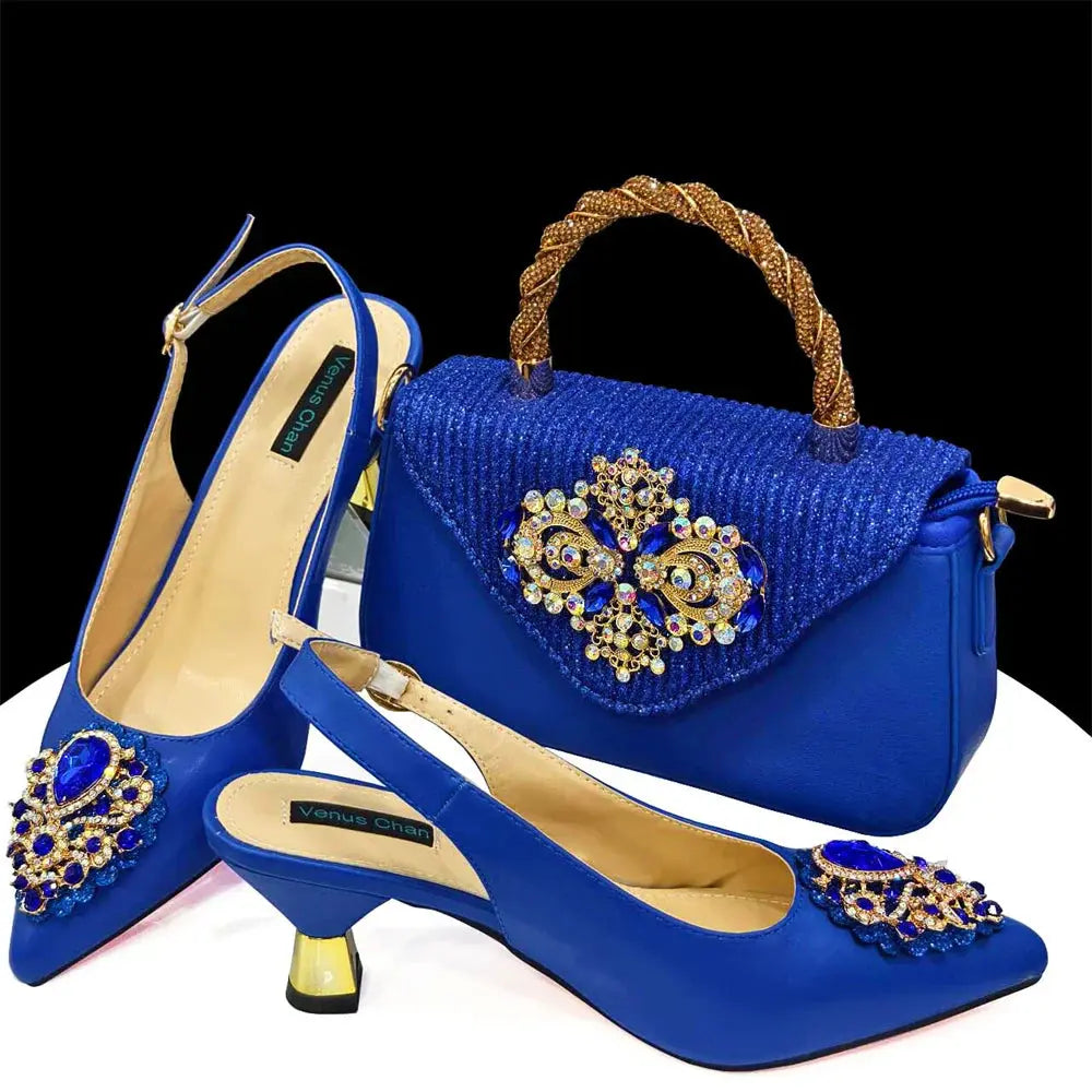 Italian Shoe and Bag Set New HAS1-27 EdleessFashion