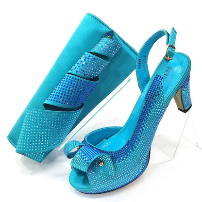 Latest Italian African Shoes And Bag Sets ED117 EdleessFashion