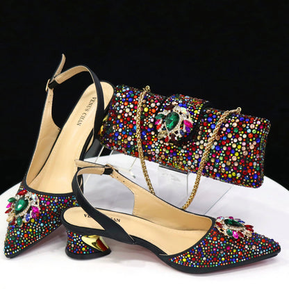 Ladies Shoes and Bags To Match Set ED1291 EdleessFashion