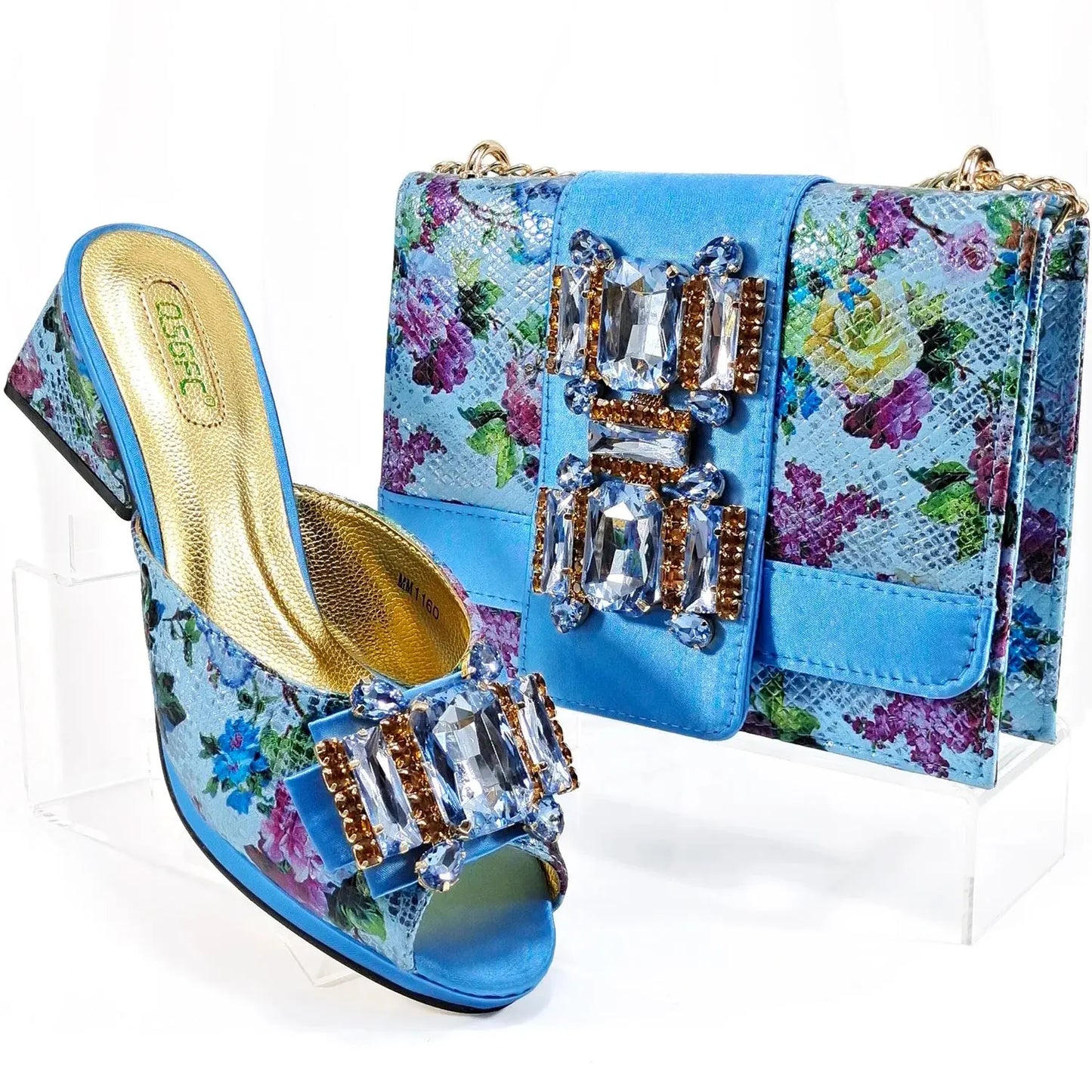 Shoes And Bag Matching Set For Party HAA1-9 EdleessFashion