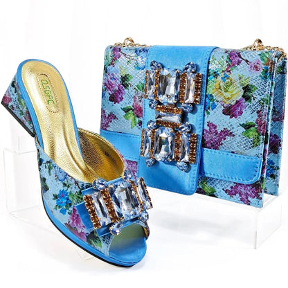 Shoes And Bag Matching Set For Party HAA1-9 EdleessFashion