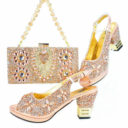 Italian Shoes And Bag Sets HJK1-26 EdleessFashion