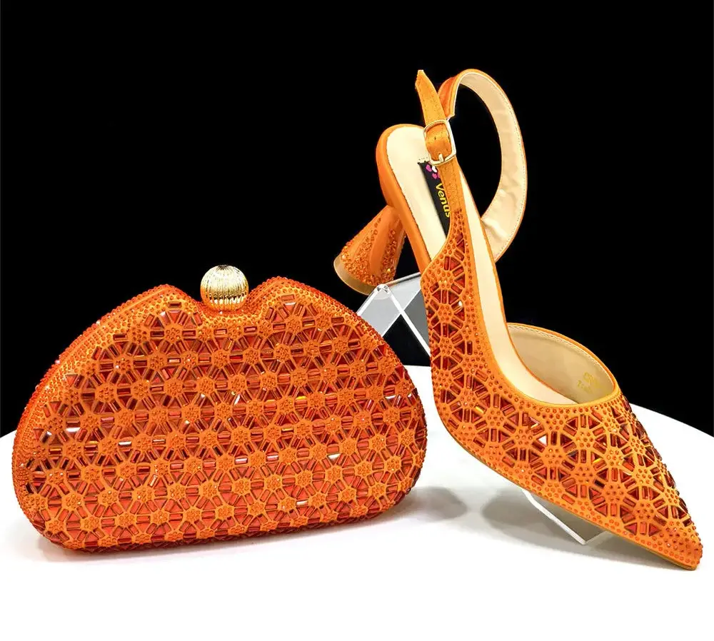 Elegant Italian Design Women's Shoes and Bag Set EDS45 EdleessFashion
