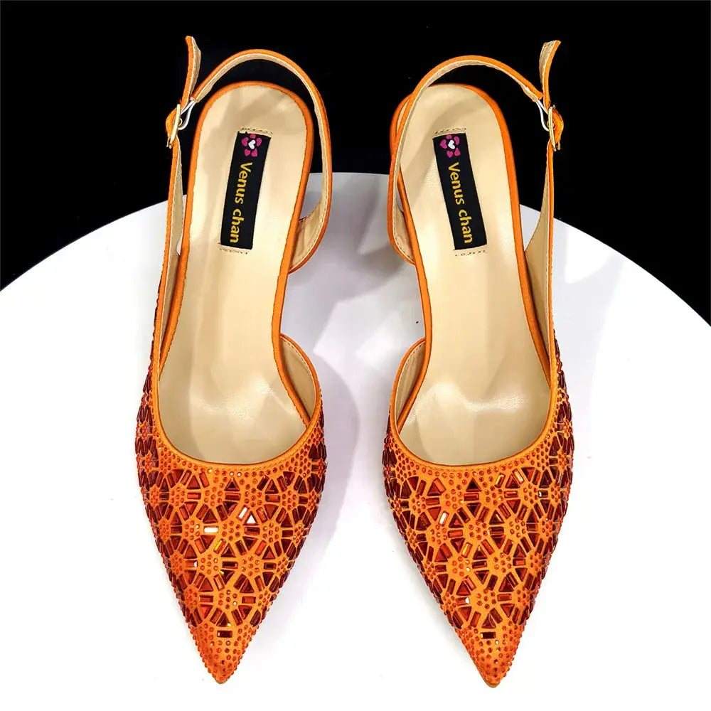 Elegant Italian Design Women's Shoes and Bag Set EDS45 EdleessFashion