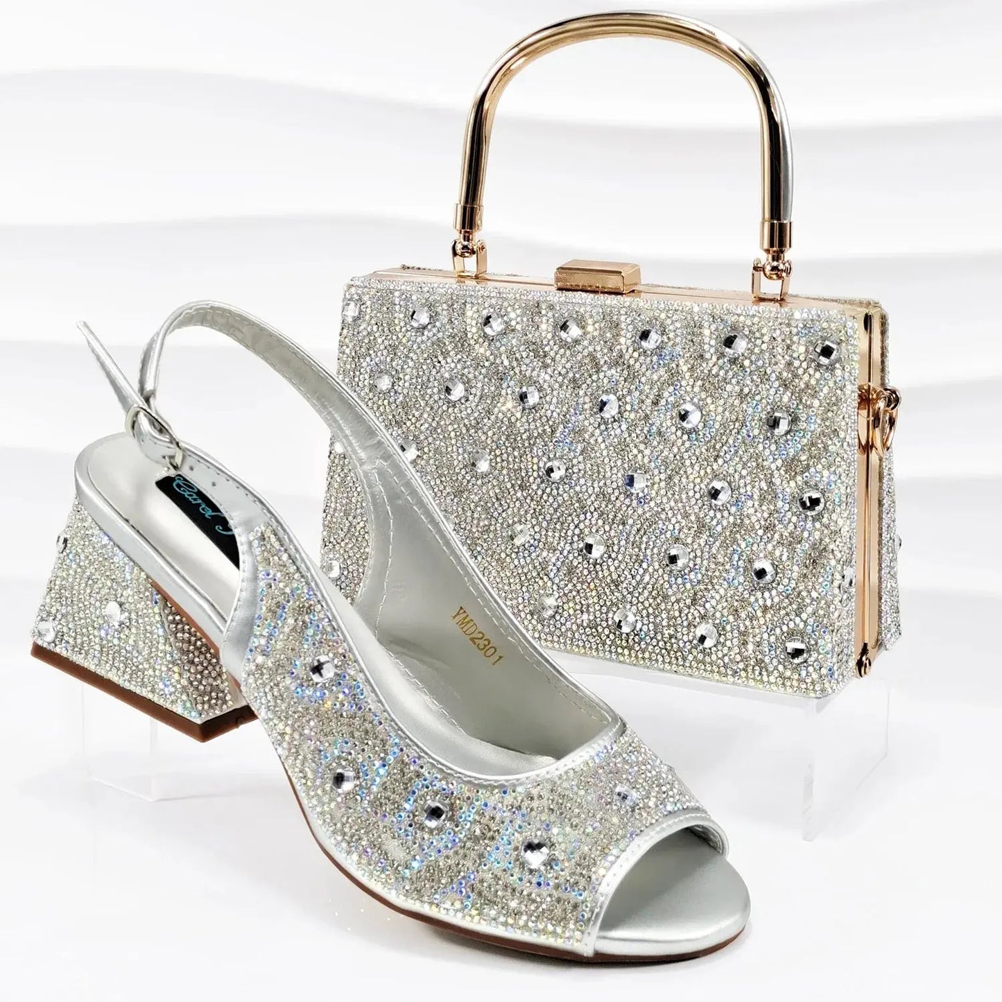 Italian Shoe and Bag Set New HMPE1-24 EdleessFashion