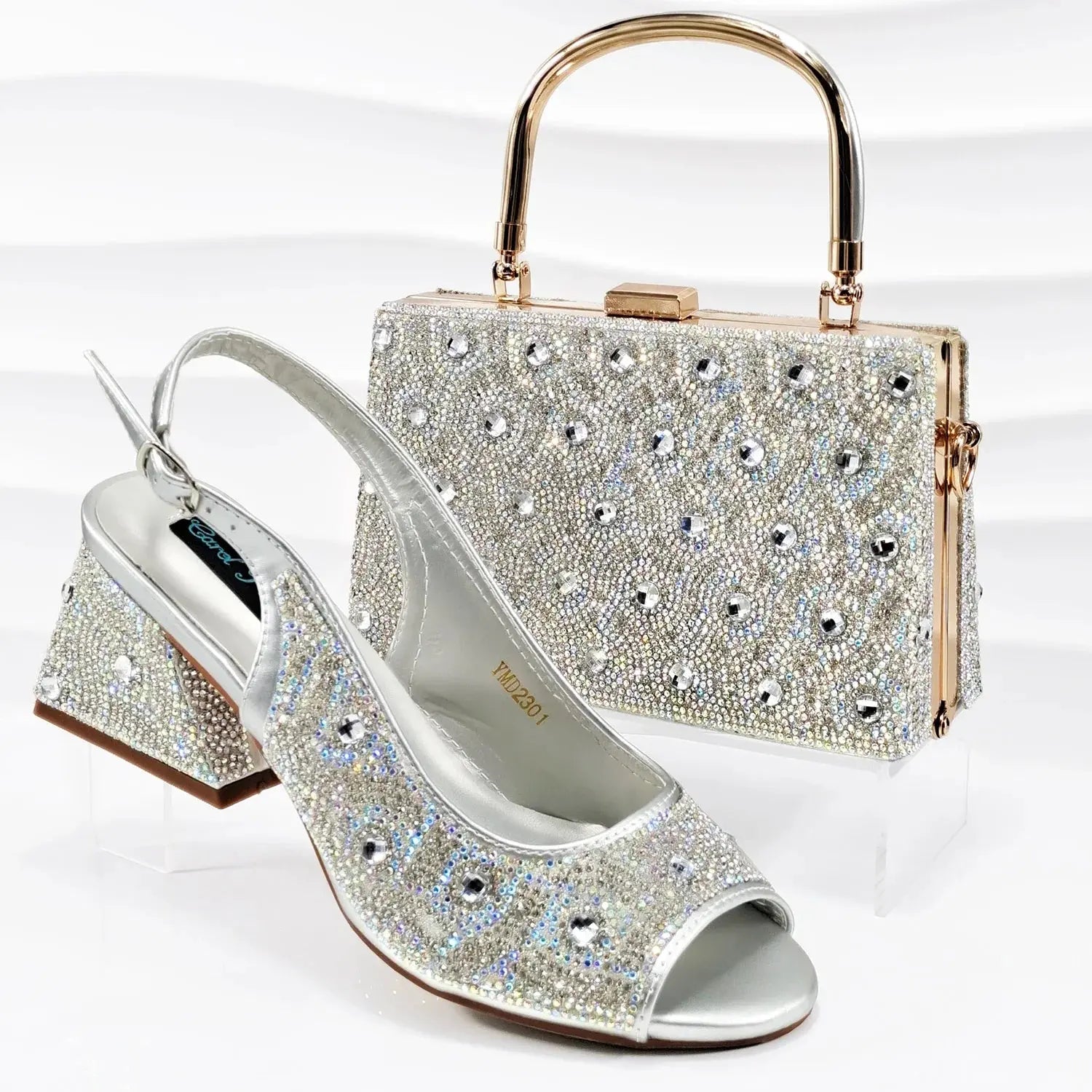Italian Shoe and Bag Set New HMPE1-24 EdleessFashion