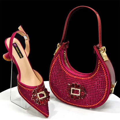 Italian Shoes And Bag Sets EDG1-21 EdleessFashion