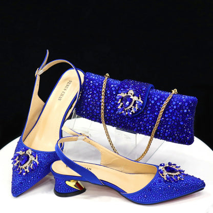 Ladies Shoes and Bags To Match Set ED1291 EdleessFashion