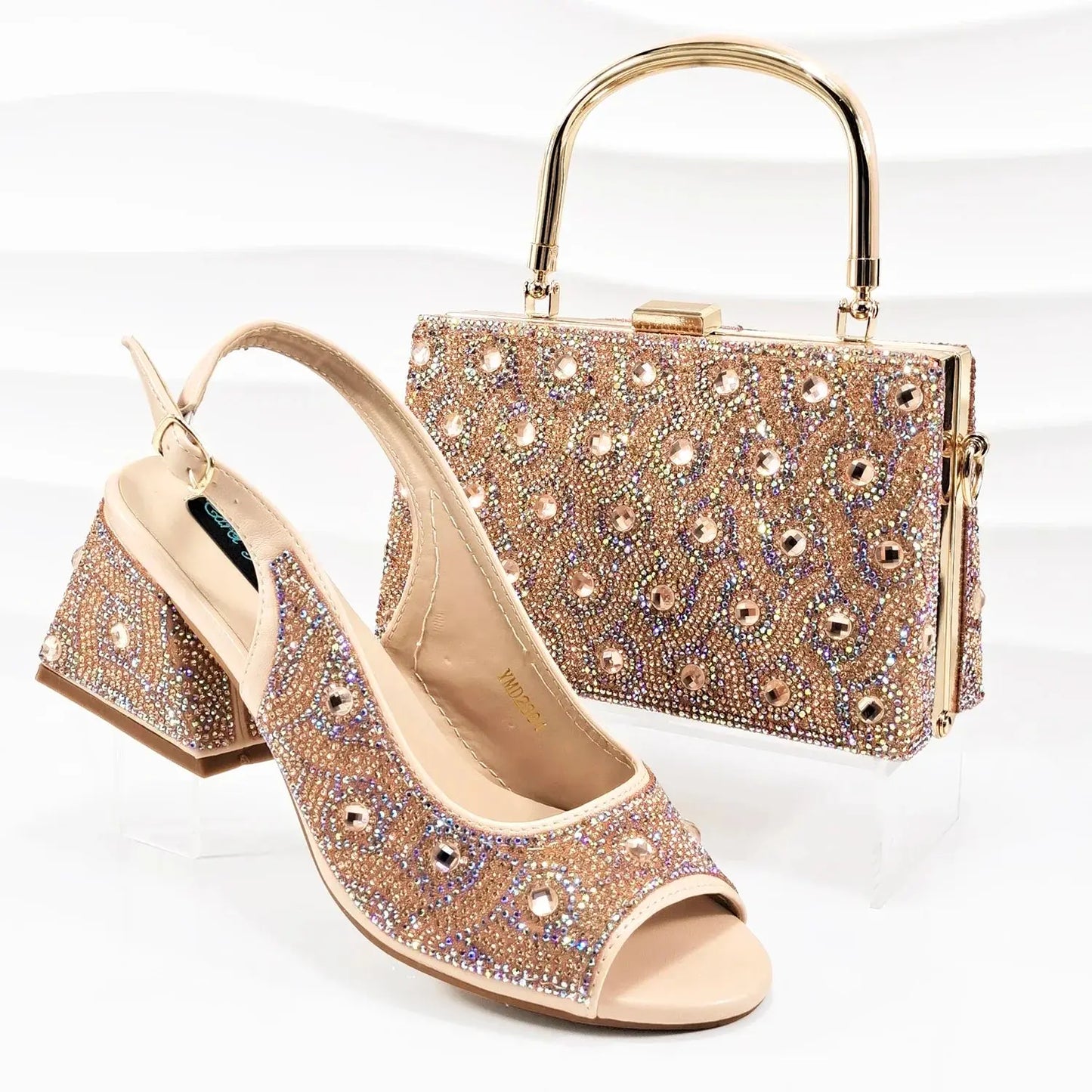 Italian Shoe and Bag Set New HMPE1-24 EdleessFashion