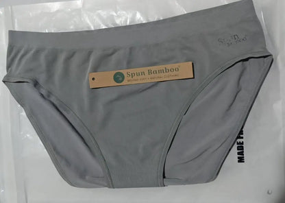 New Women's Bamboo/Cotton High Leg Brief Style Underwear Spun Bamboo