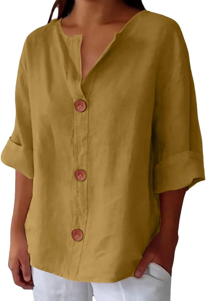 Clara - Løs Bluse