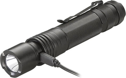 Streamlight 88052 Protac HL USB 1000-Lumen Multi-Fuel USB Rechargeable Professional Tactical Flashlight with USB Cable, and Holster, Black, Box
